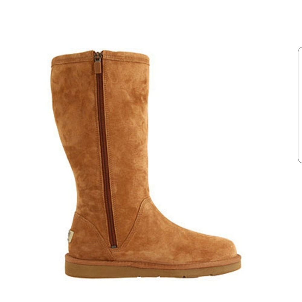 UGG Kenly (like Alber) Tall Zip boots in Chestnut